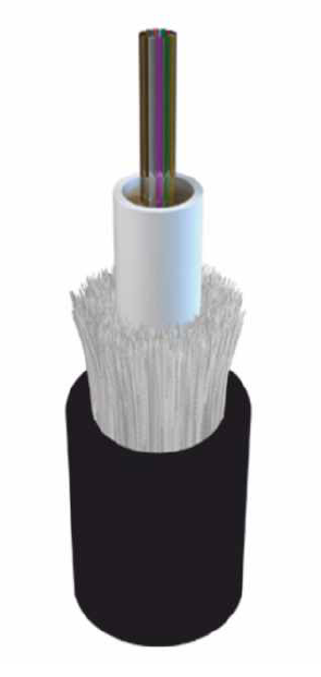 Produkt: KABEL ŚWIATŁOWODOWY UNIWERSALNY SM U-DQ(ZN)BH 24J (1X24), ECA 1.3KN