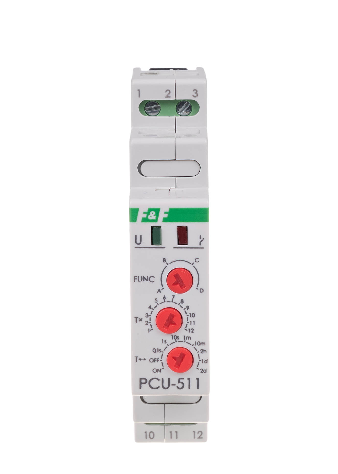 Product: PCU-511UNI PRZEKAŹNIK CZASOWY STYK 1NO/NC 12-264V