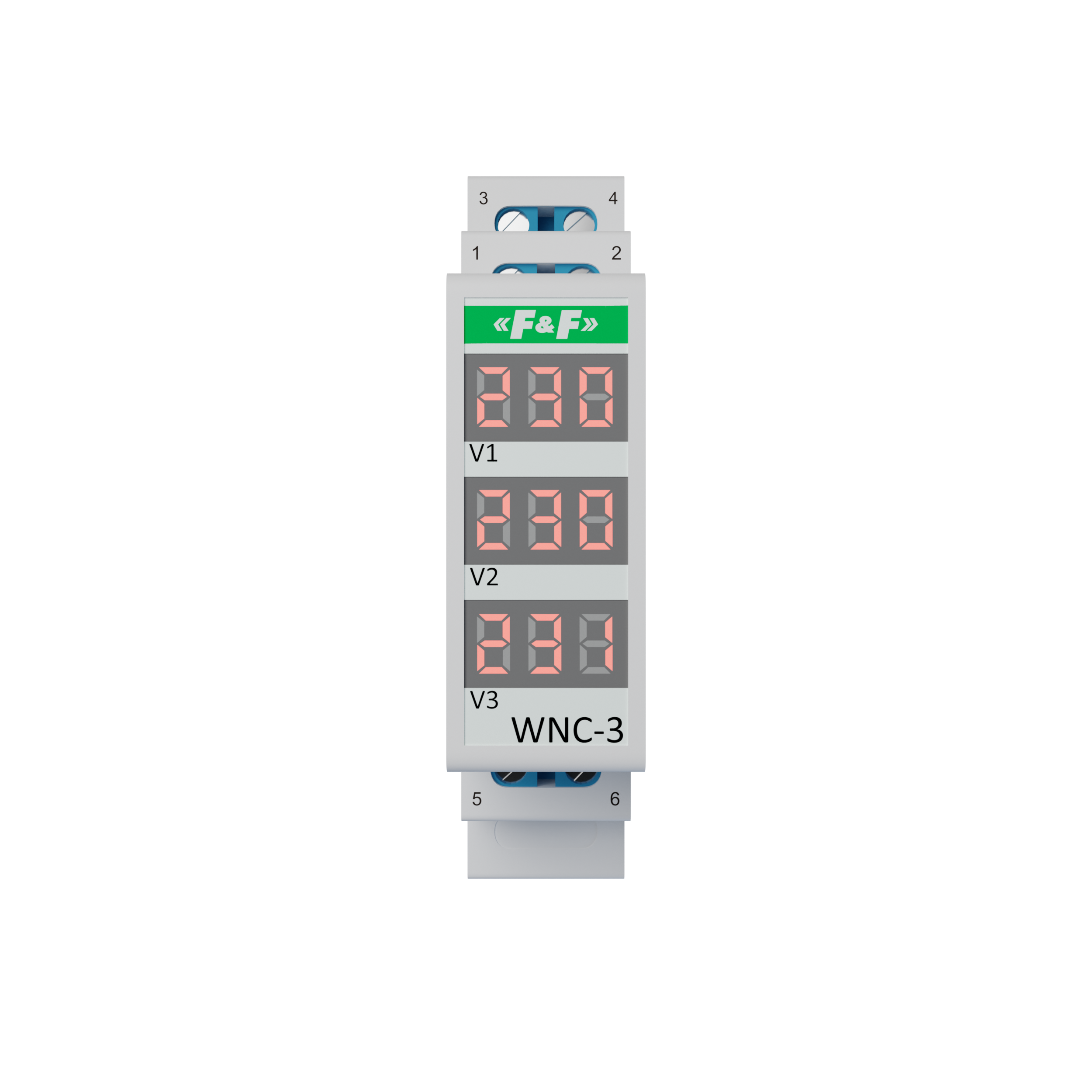 Product: WNC-3 MODUŁOWY WSKAŹNIK NAPIĘCIA - 3 FAZOWY LCD