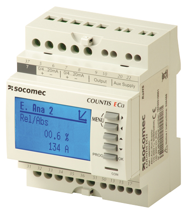 COUNTIS ECI3 - CON N 2 INGRESSI ANALOGICI