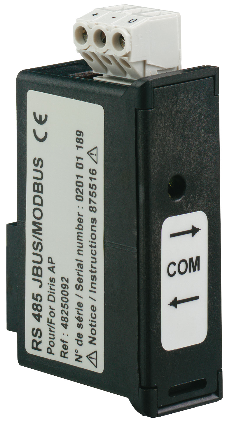 COM. RS485 JBUS/MODBUS DIRIS A20